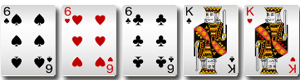 BB棋牌十三水普通牌型-葫芦 BB棋牌十三水普通牌型-葫芦