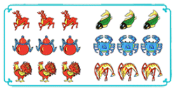 鱼虾蟹-全围(三骰子都一样) 鱼虾蟹-全围(三骰子都一样)