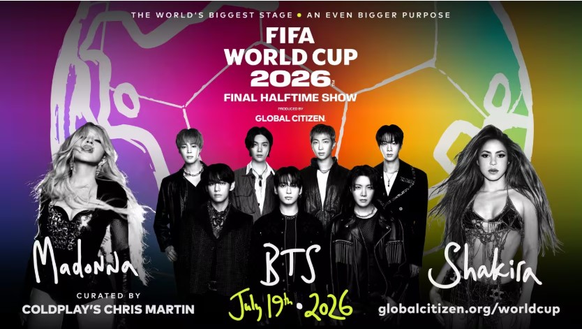 首次世界杯中场秀来了!BTS、夏奇拉、玛丹娜梦幻名单曝光 球迷超期待 首次世界杯中场秀来了!BTS、夏奇拉、玛丹娜梦幻名单曝光 球迷超期待