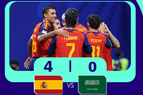 世界杯-西班牙4-0大胜沙特-西班牙传控统治全场 世界杯-西班牙4-0大胜沙特-西班牙传控统治全场