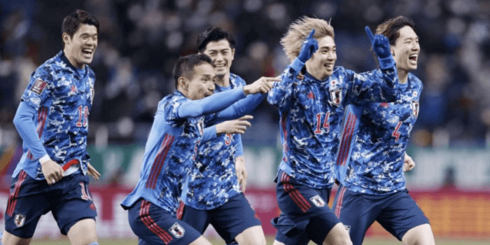 2022足球世界杯晋级球队亚洲区：日本