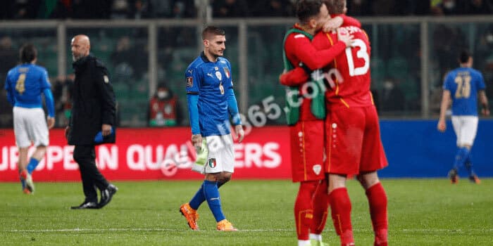 意大利无缘2022卡塔尔世界杯，世界第6的蓝衣军团怎么了？