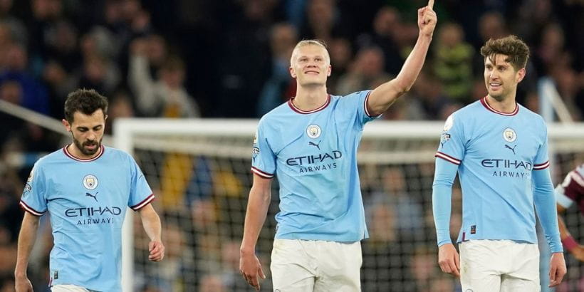 【2022/23英超联赛第34轮】哈兰德打破单一赛季进球纪录