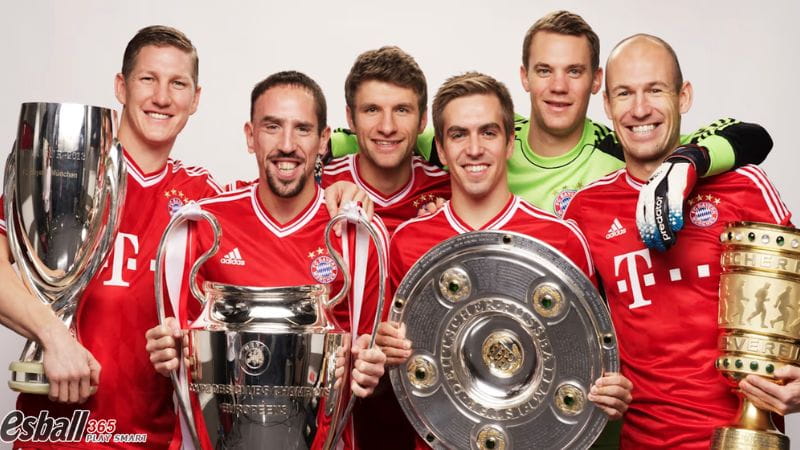 9大欧洲足坛三冠王（下）巴塞罗那、拜仁慕尼黑两度达阵三冠王