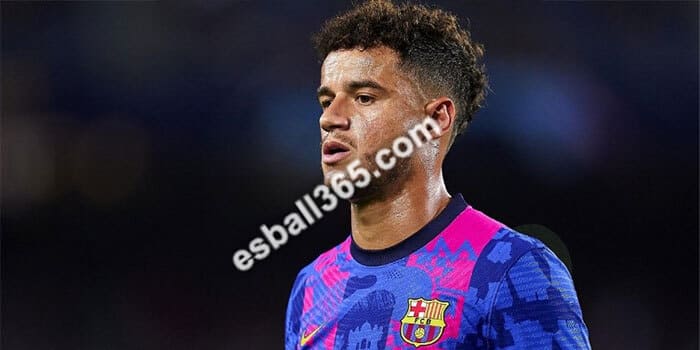 冬季转会窗纽卡斯尔可能招募球员：库蒂尼奥(巴塞罗那)